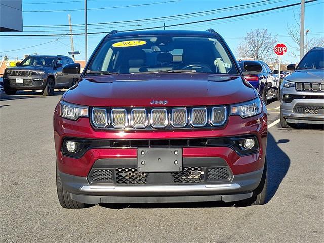 used 2022 Jeep Compass car, priced at $24,385