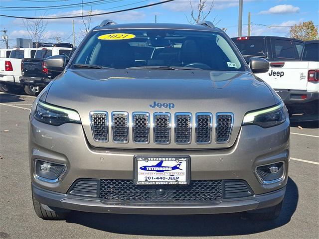 used 2021 Jeep Cherokee car, priced at $24,227