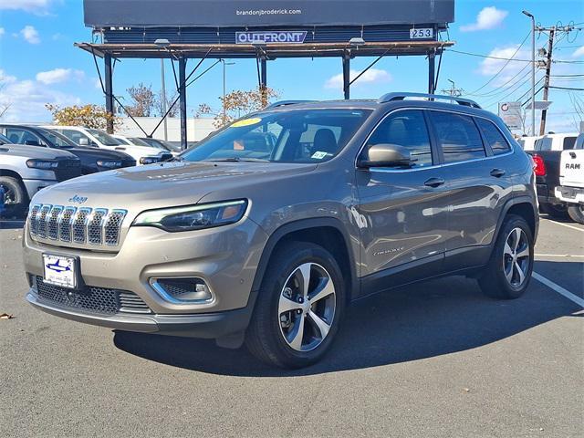 used 2021 Jeep Cherokee car, priced at $24,227