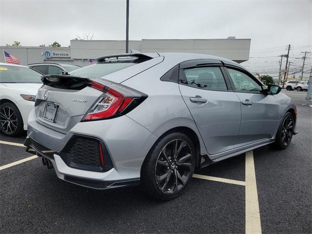 used 2018 Honda Civic car, priced at $19,257