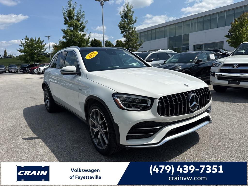 used 2022 Mercedes-Benz AMG GLC 43 car, priced at $39,393