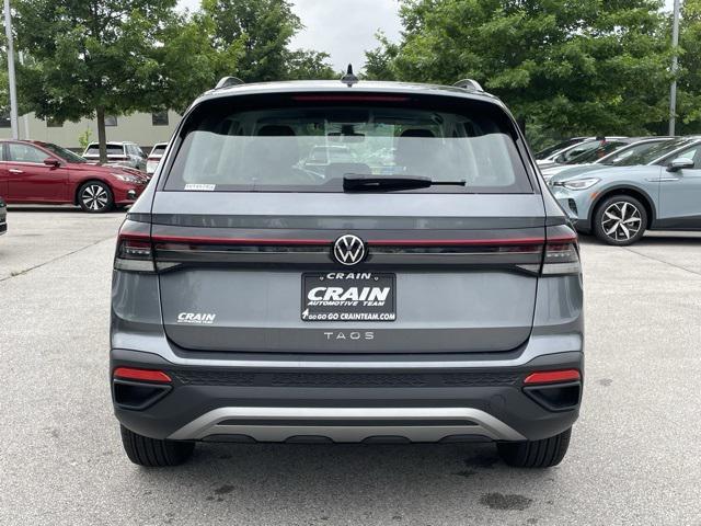 new 2025 Volkswagen Taos car, priced at $25,218