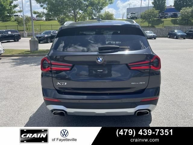 used 2022 BMW X3 car, priced at $33,347