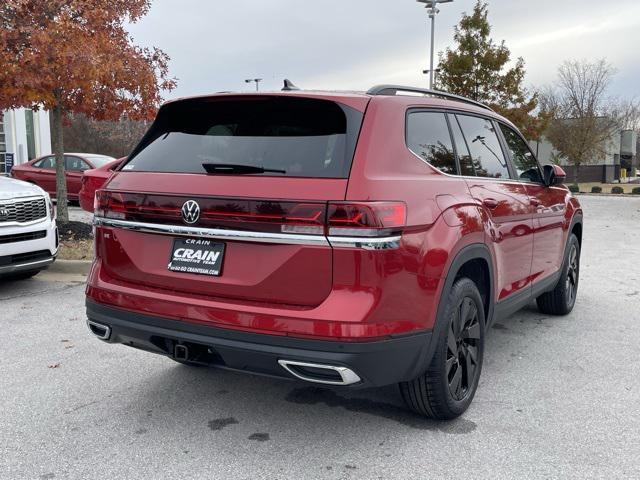 new 2025 Volkswagen Atlas car, priced at $44,776