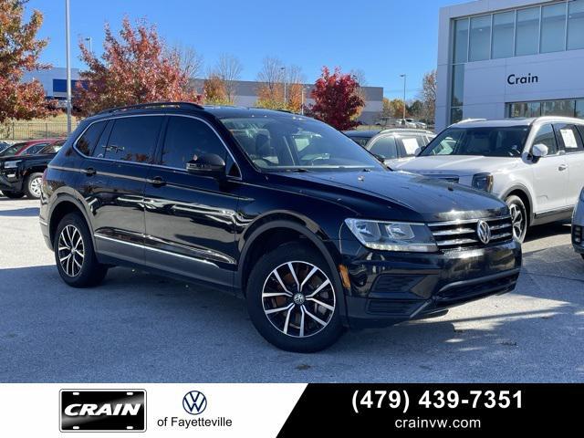 used 2021 Volkswagen Tiguan car, priced at $15,000