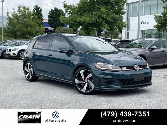 used 2018 Volkswagen Golf GTI car, priced at $17,902