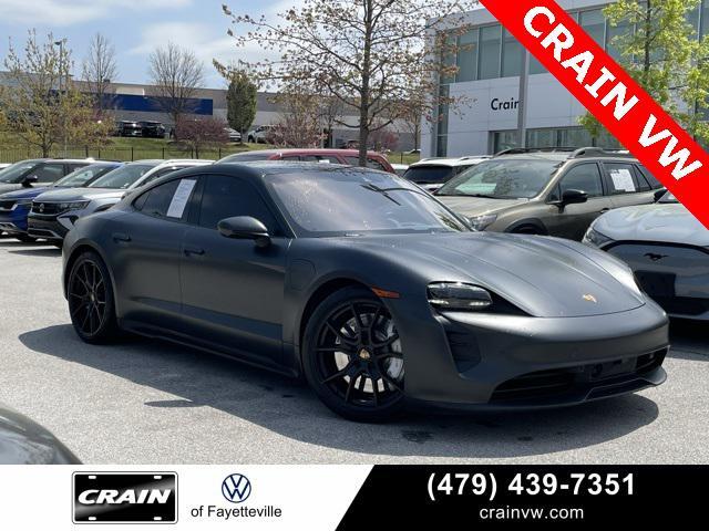 used 2022 Porsche Taycan car, priced at $86,847