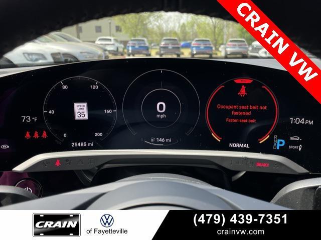 used 2022 Porsche Taycan car, priced at $86,847