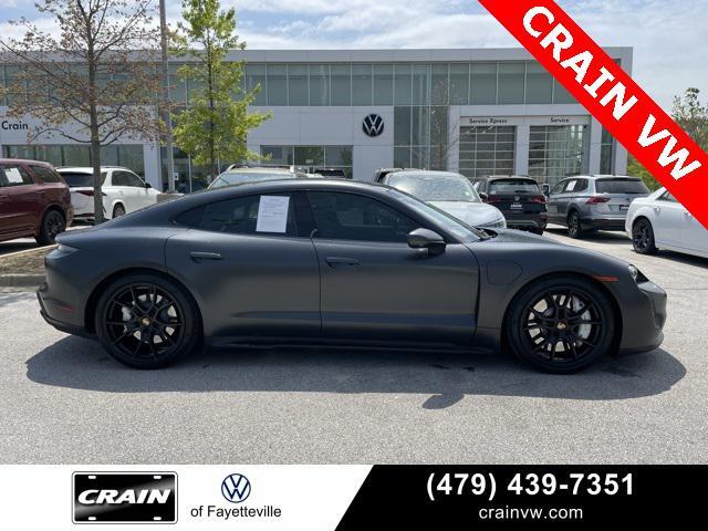 used 2022 Porsche Taycan car, priced at $86,847