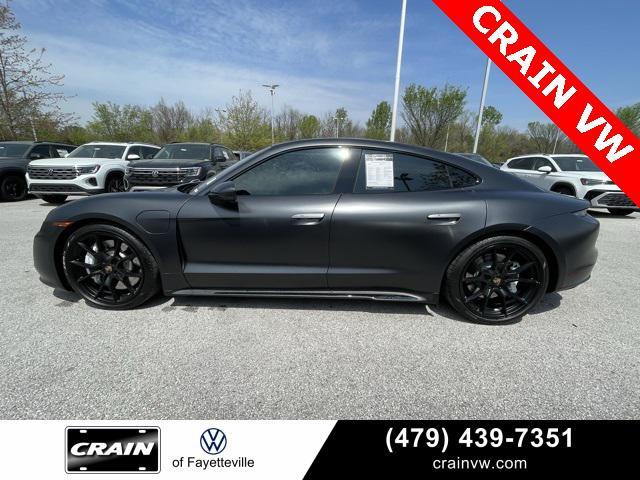 used 2022 Porsche Taycan car, priced at $86,847