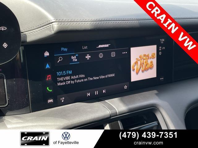 used 2022 Porsche Taycan car, priced at $86,847
