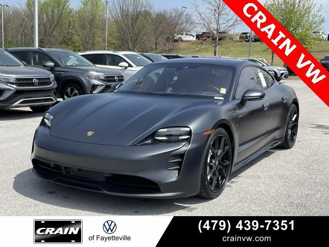 used 2022 Porsche Taycan car, priced at $86,847