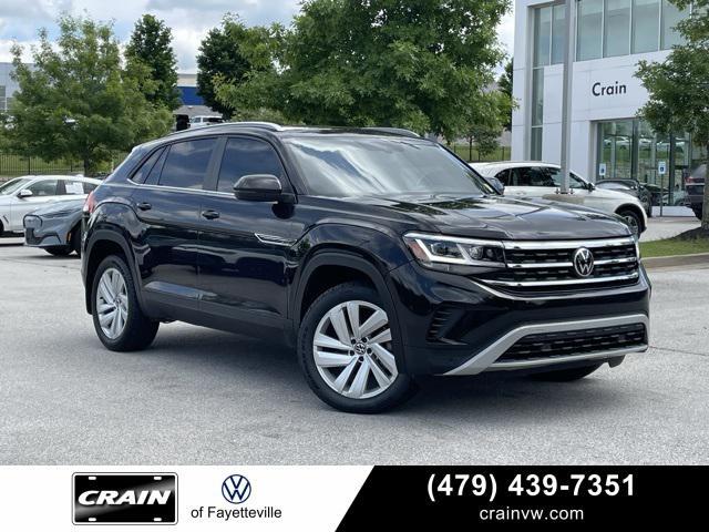 used 2021 Volkswagen Atlas Cross Sport car, priced at $24,288