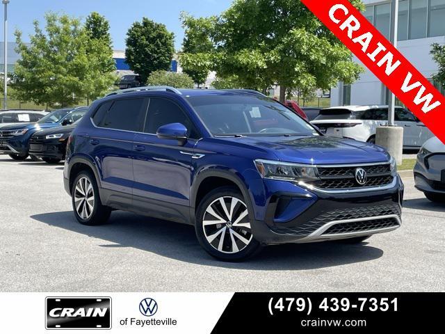 used 2022 Volkswagen Taos car, priced at $22,500