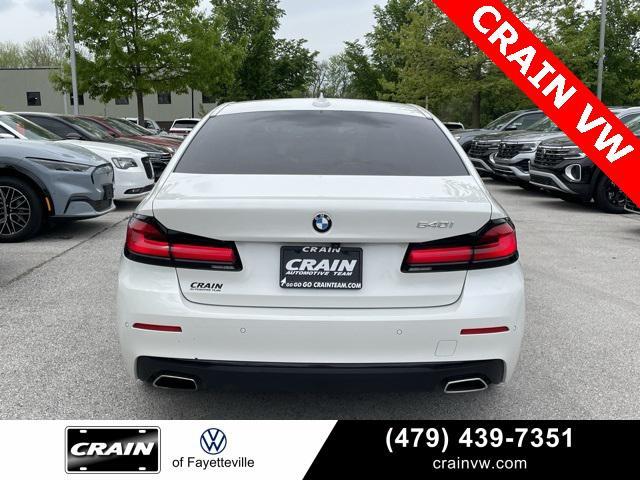 used 2021 BMW 540 car, priced at $36,114