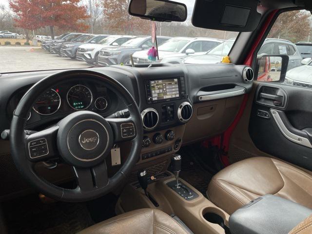 used 2016 Jeep Wrangler Unlimited car, priced at $18,738