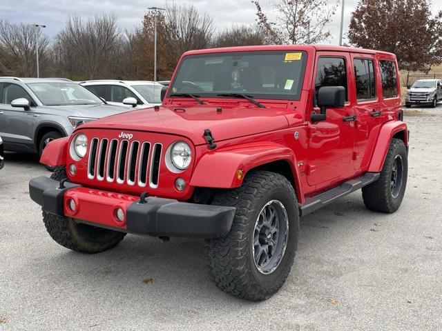 used 2016 Jeep Wrangler Unlimited car, priced at $18,738