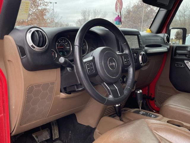 used 2016 Jeep Wrangler Unlimited car, priced at $18,738