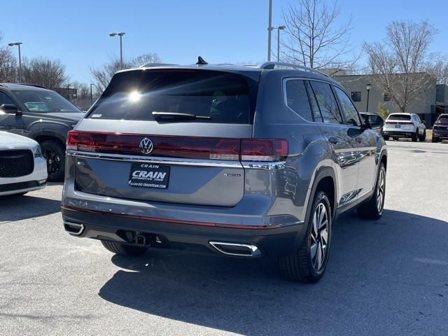 new 2025 Volkswagen Atlas car, priced at $45,572