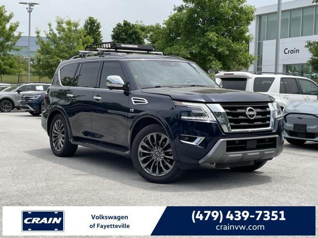 used 2021 Nissan Armada car, priced at $28,000