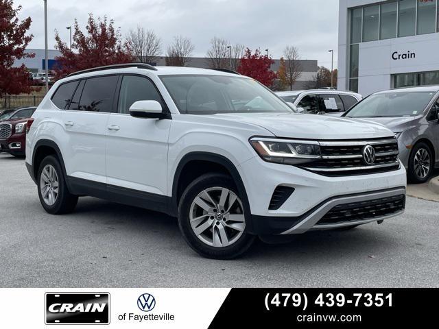 used 2021 Volkswagen Atlas car, priced at $18,200