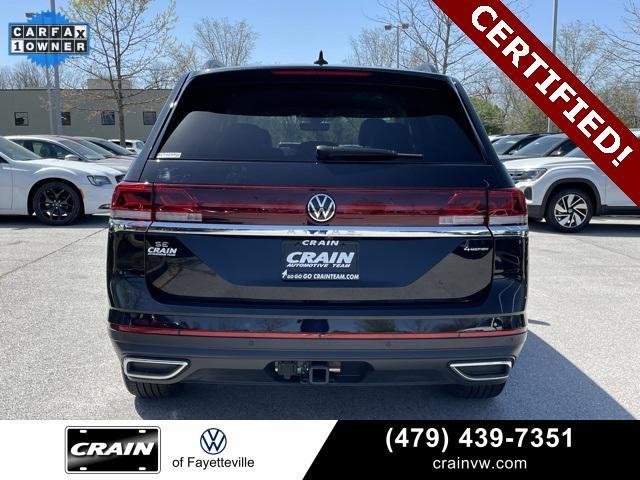 used 2024 Volkswagen Atlas car, priced at $38,000
