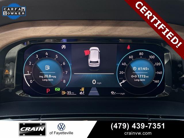 used 2024 Volkswagen Atlas car, priced at $38,000