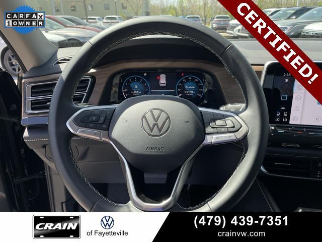 used 2024 Volkswagen Atlas car, priced at $38,000