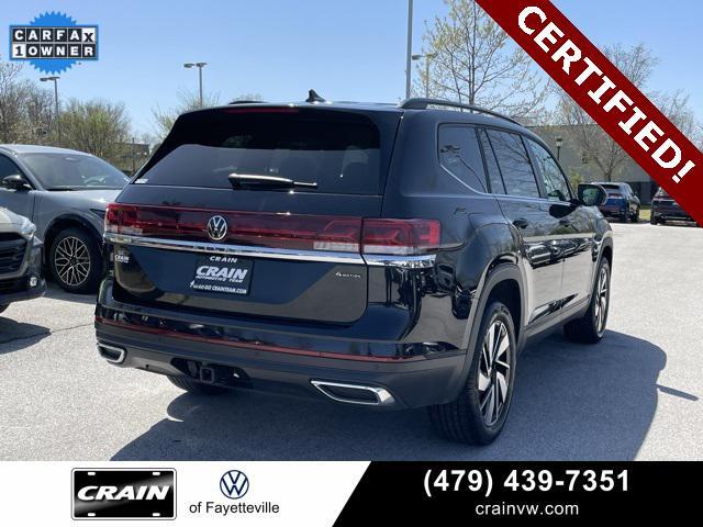 used 2024 Volkswagen Atlas car, priced at $38,000