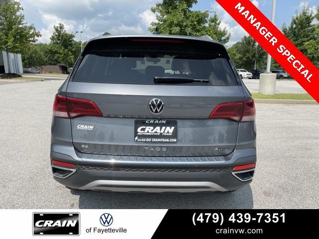 new 2024 Volkswagen Taos car, priced at $27,586