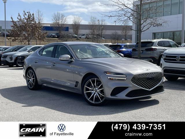 used 2023 Genesis G70 car, priced at $25,000