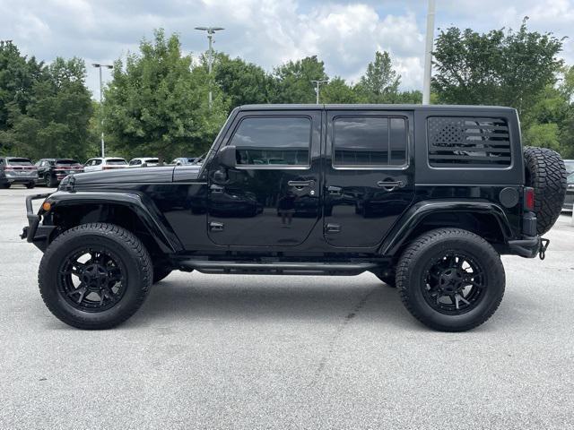 used 2015 Jeep Wrangler Unlimited car, priced at $20,523
