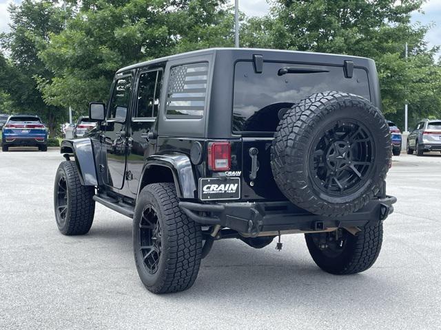 used 2015 Jeep Wrangler Unlimited car, priced at $20,523