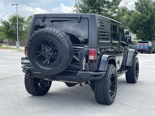 used 2015 Jeep Wrangler Unlimited car, priced at $20,523