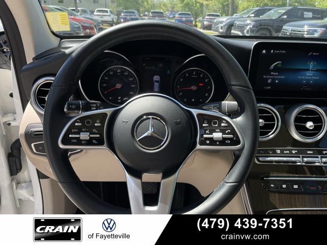 used 2022 Mercedes-Benz GLC 300 car, priced at $35,157
