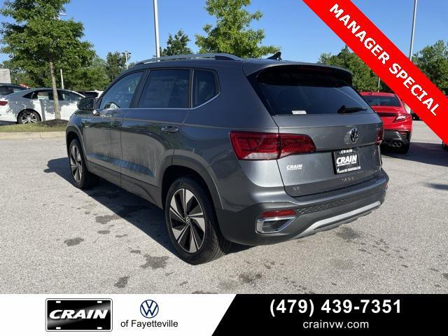 new 2024 Volkswagen Taos car, priced at $28,481