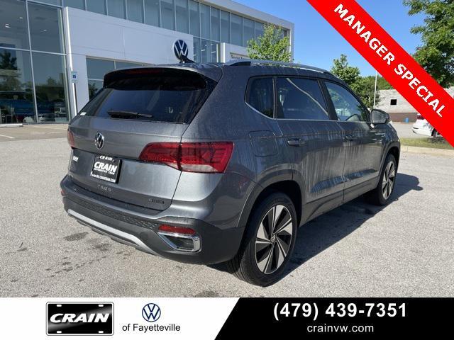 new 2024 Volkswagen Taos car, priced at $28,481