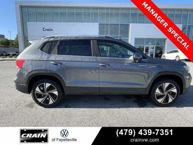 new 2024 Volkswagen Taos car, priced at $28,481