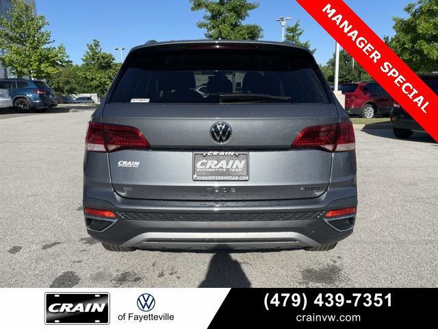 new 2024 Volkswagen Taos car, priced at $28,481
