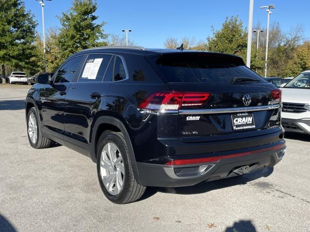 used 2021 Volkswagen Atlas Cross Sport car, priced at $28,000