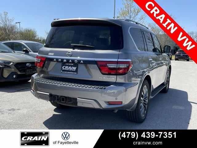 used 2021 Nissan Armada car, priced at $30,000