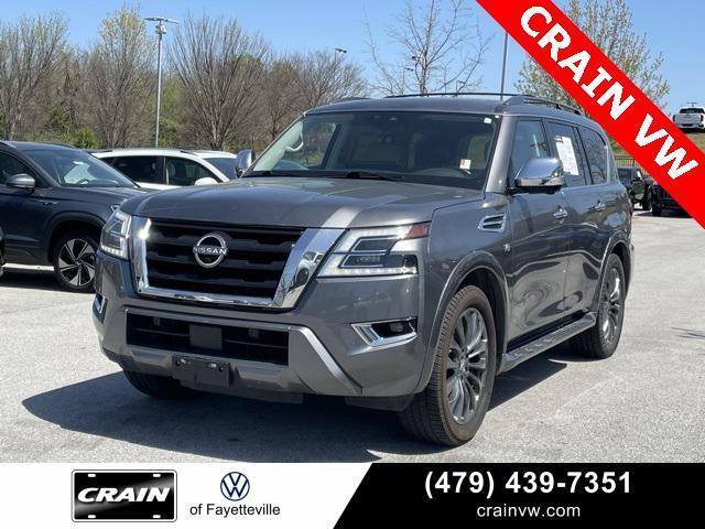 used 2021 Nissan Armada car, priced at $30,000