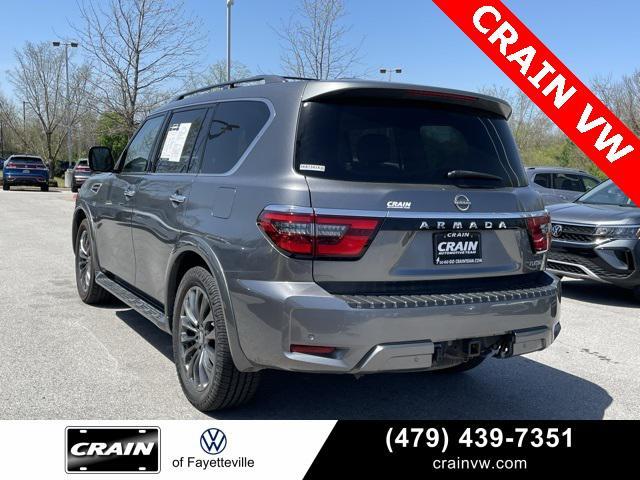 used 2021 Nissan Armada car, priced at $30,000