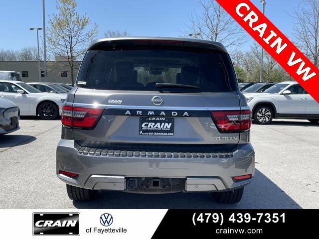 used 2021 Nissan Armada car, priced at $30,000