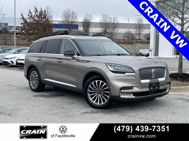 used 2021 Lincoln Aviator car, priced at $41,500