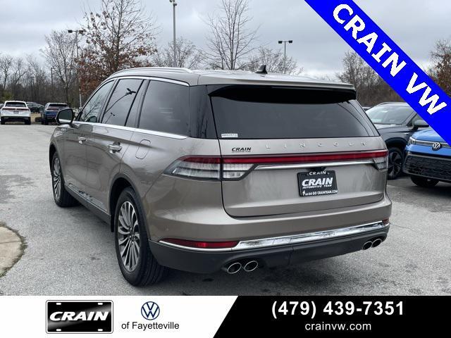 used 2021 Lincoln Aviator car, priced at $41,500