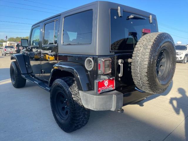 used 2017 Jeep Wrangler Unlimited car, priced at $23,456