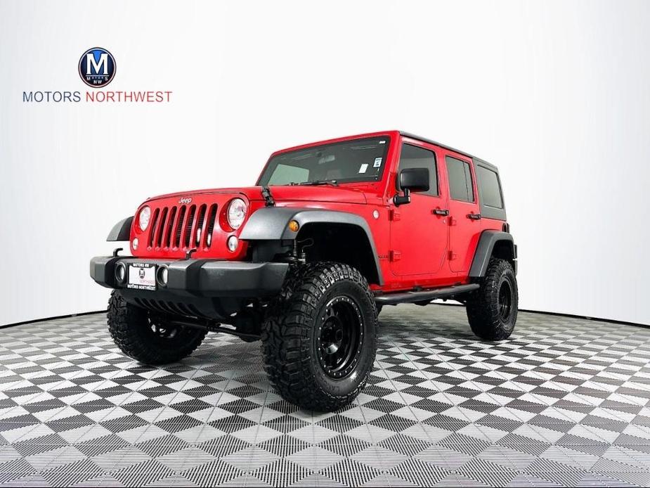 used 2017 Jeep Wrangler Unlimited car, priced at $28,995