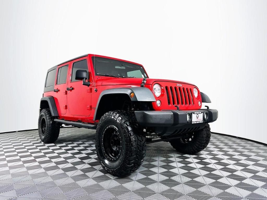 used 2017 Jeep Wrangler Unlimited car, priced at $26,995