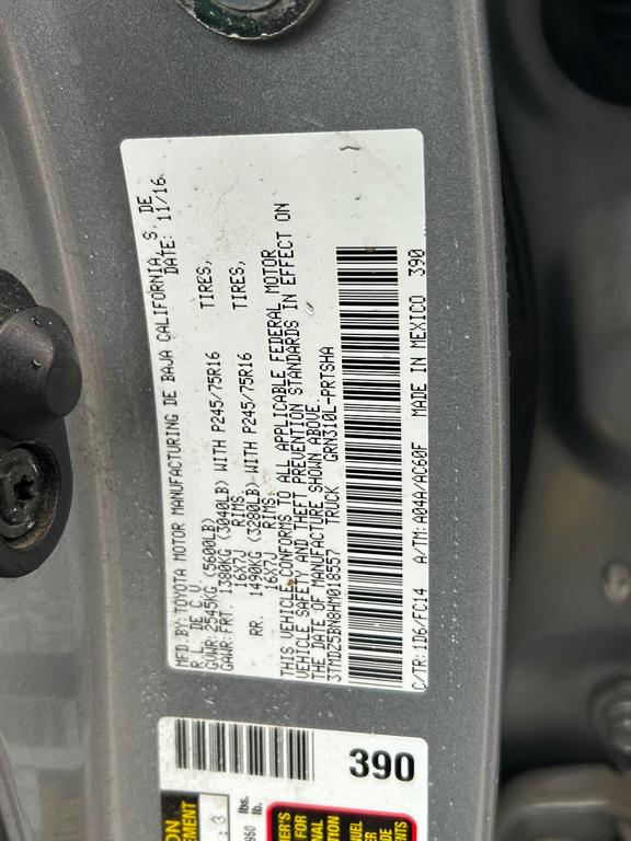 used 2017 Toyota Tacoma car, priced at $23,500
